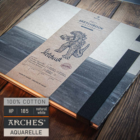 Sketchilla CReative — szkicownik Arches 100% bawełny