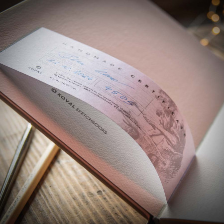 Skizzenbuch PRO Serie 100 % Baumwolle Handarbeit