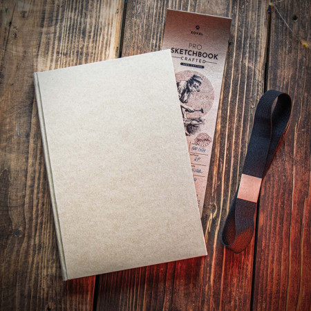 Skizzenbuch PRO Serie 100 % Baumwolle Handarbeit