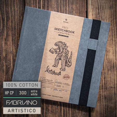 Sketchilla – Profesjonalny szkicownik XXL z papierem Fabriano Artistic