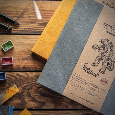 Sketchilla – Profesjonalny szkicownik XXL z papierem Fabriano Artistic