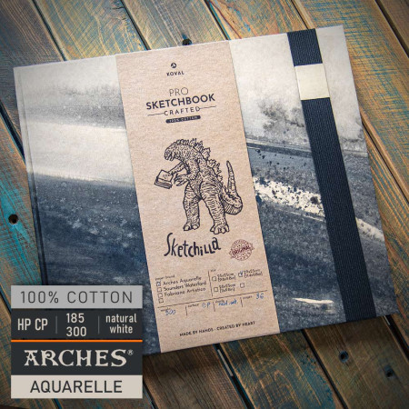 Sketchilla CReative – Arches 100% Baumwolle Skizzenbuch
