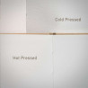 Hot Pressed and Cold Predssed Sketchbooks with Cotton Paper