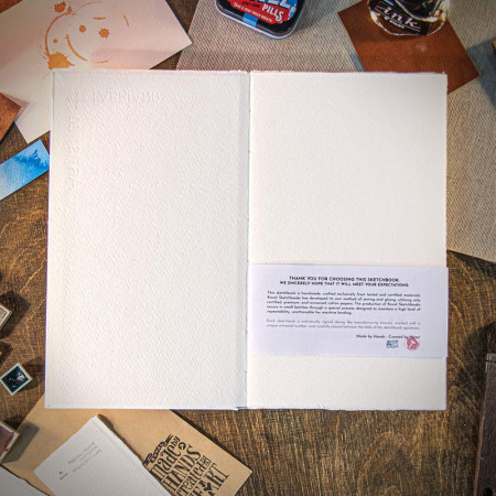 Wild  Sketchbook –  100% Cotton Fabriano Artistico 300gsm, CustomCover