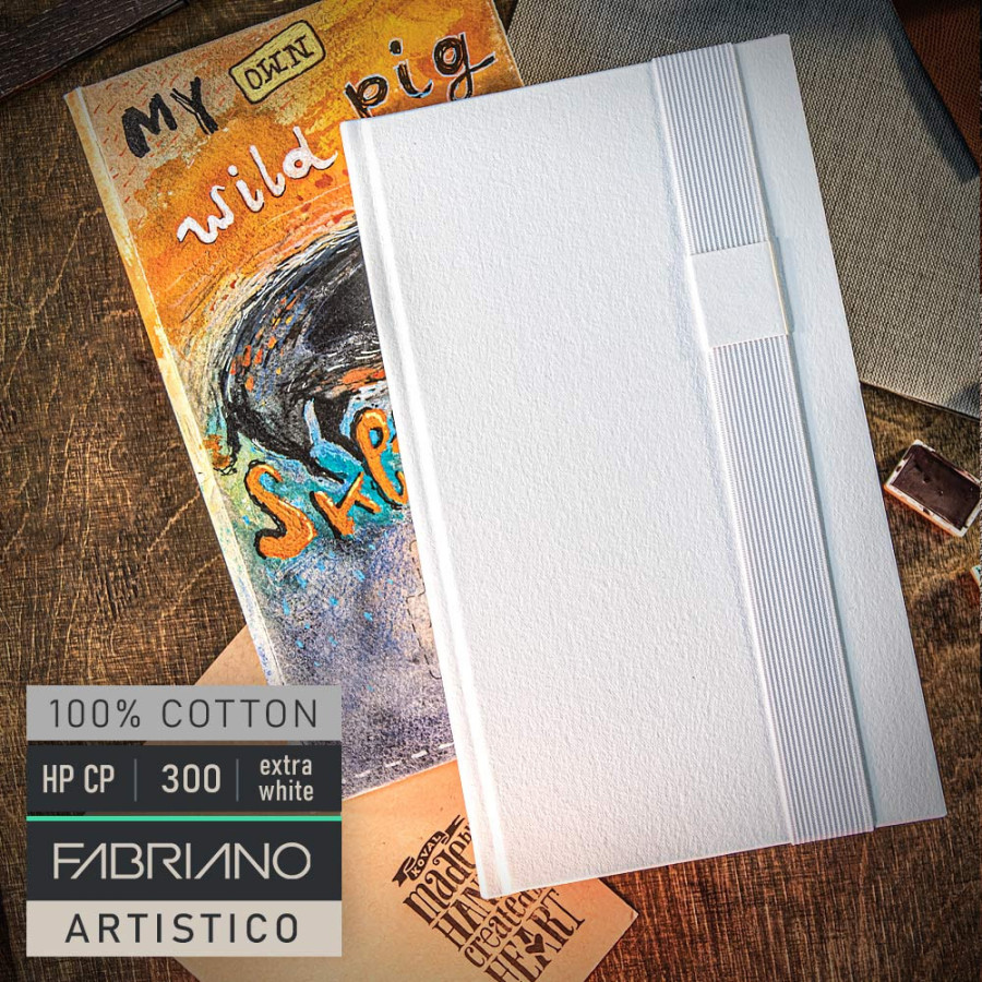 Koval Wild 300gsm Sketchbook Custom Fabriano Cotton