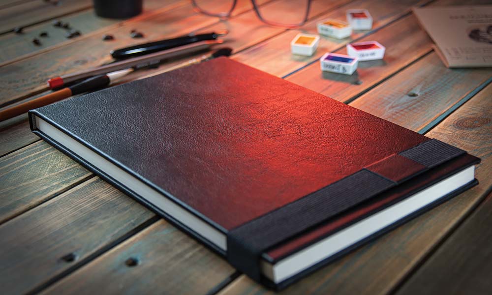 Black Sketchbook Cotton Fabriano