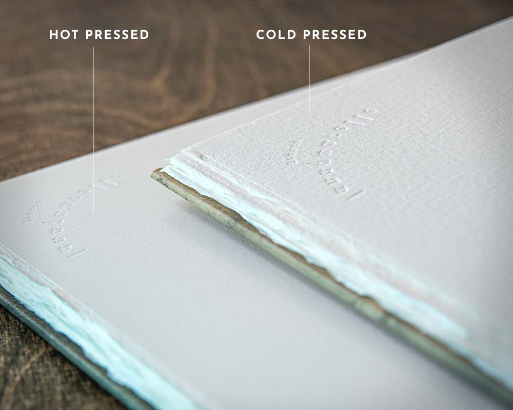 Cold Pressed and Hot Pressed Cotton Paper