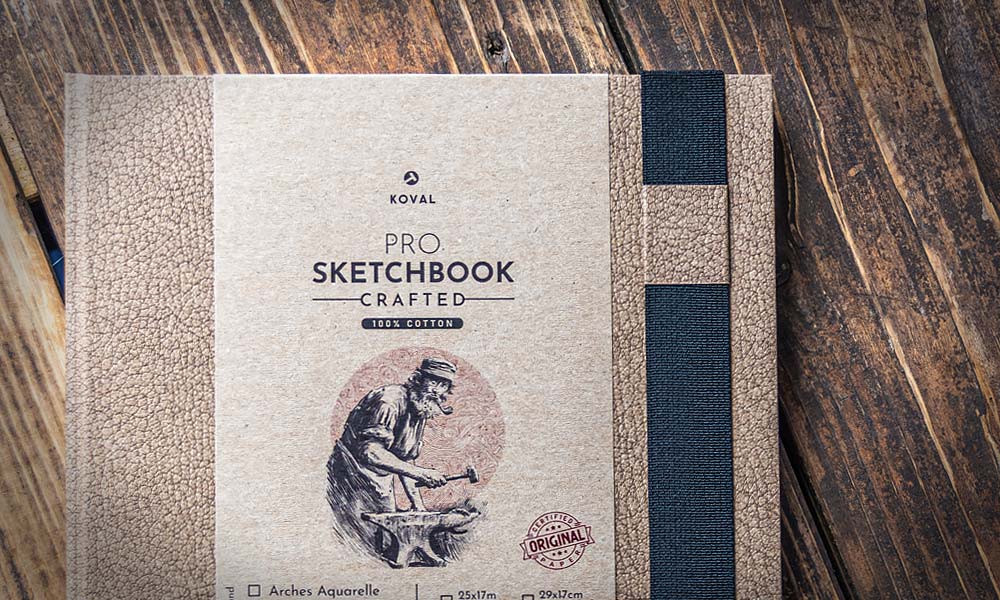 Buffalo Cover Koval Arches Sketchbook