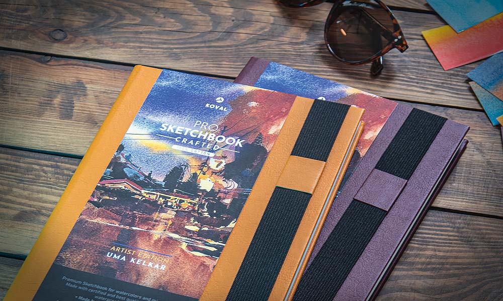 Uma Kelks Signature sketchbook