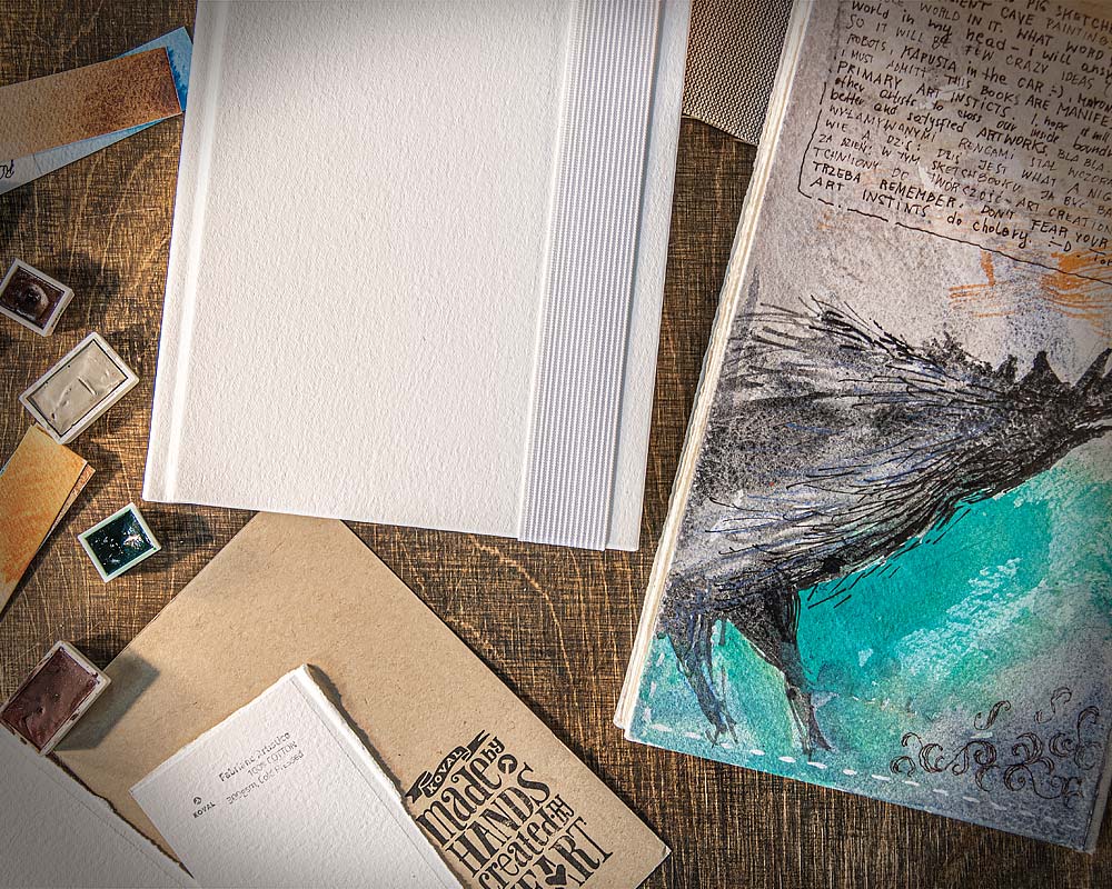 Custmizable Sketchbook Cotton Paper 300gsm