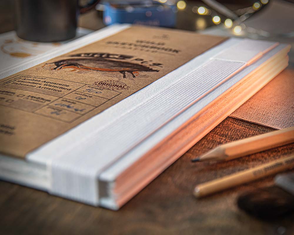 Cotton Paper Custom Sketchbook KovalSketchbooks